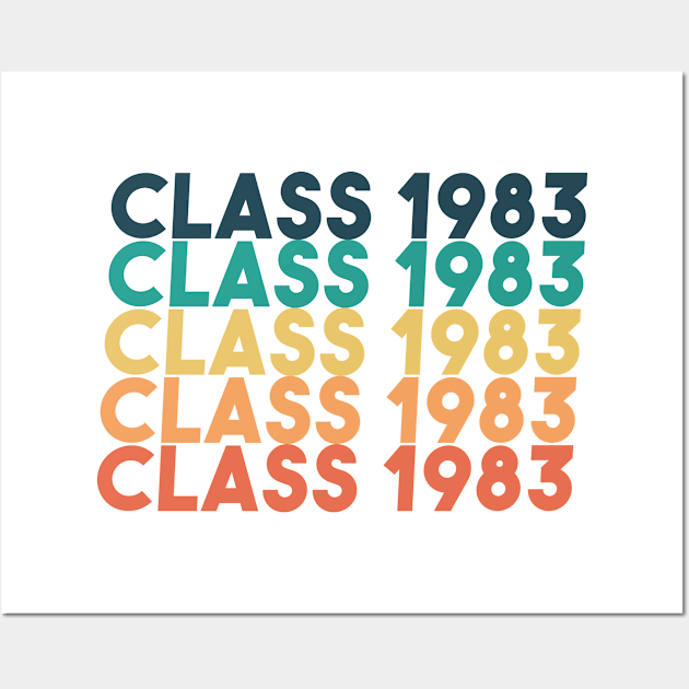 Class 1983 Wall Art by Everyday Inspiration